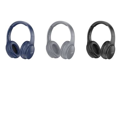 Навушники бездротові Hoco W40 Mighty bluetooth gray