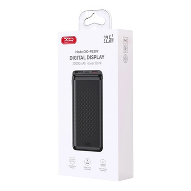 Power Bank XO PB309 20000 mAh black