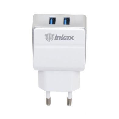 Сетевое зарядное устройство Inkax CD-23-micro 2.4A white