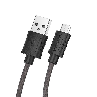 USB кабель Borofone BX52 Airy USB to Micro 2.4A 1m black