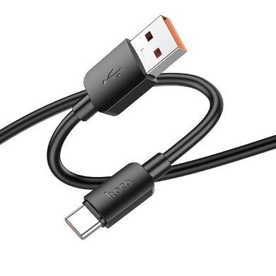 USB кабель Hoco X96 Type-C 6A 100W 0.25m Black