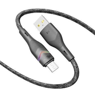 USB кабель YOKI RGB YK-RG24 Micro 3A 1.2m black