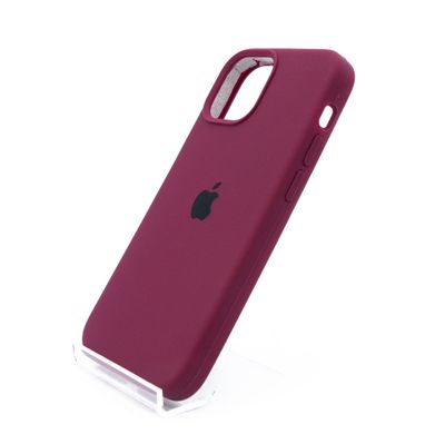 Силіконовий чохол Full Cover для iPhone 13 mini marsala