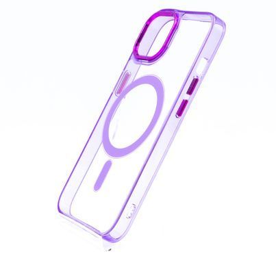 Чехол TPU Iris with Magsafe для iPhone 14 violet