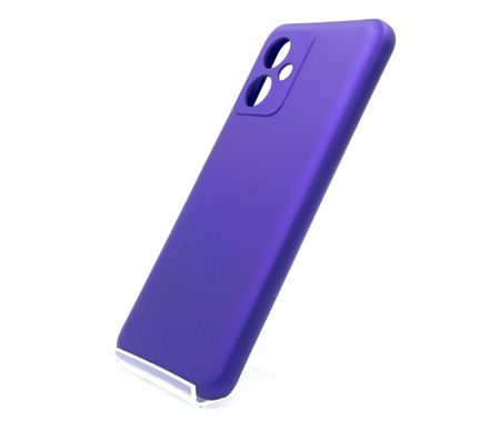 Силіконовий чохол Full Cover для Xiaomi Redmi Note 12 5G/Poco X5 5G violet Full Camera без logo