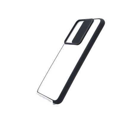 TPU чохол Camshield mate для Xiaomi Redmi Note 8 Pro black шторка/захист камери