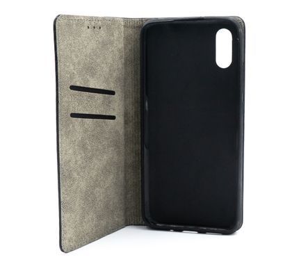 Чохол книжка Carbon для Xiaomi Redmi 9A black (4you)