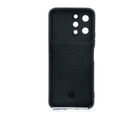 Чохол Camshield Serge Ring для Xiaomi Redmi 12/Poco M6 Pro black протиуд.шторка/захист камери