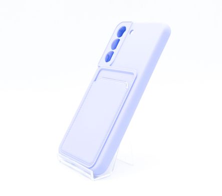 Силіконовий чохол WAVE Colorful Pocket для Samsung S22 light purple Full Camera