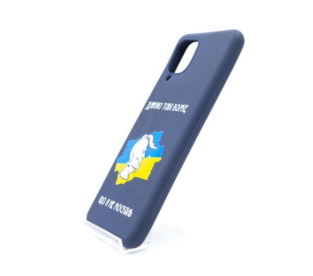 Силіконовий чохол MyPrint для Samsung A22 4G/M22 4G Не москаль, Candy, blue