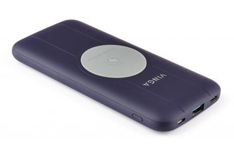 Power Bank Vinga 10000mAh Wireless QC3.0 PD Soft Touch purple BTPB3510WLROP