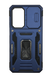 Чохол Camshield Army Ring для Samsung A16 4G/5G/A17 navy протиударний шторка/захист камери