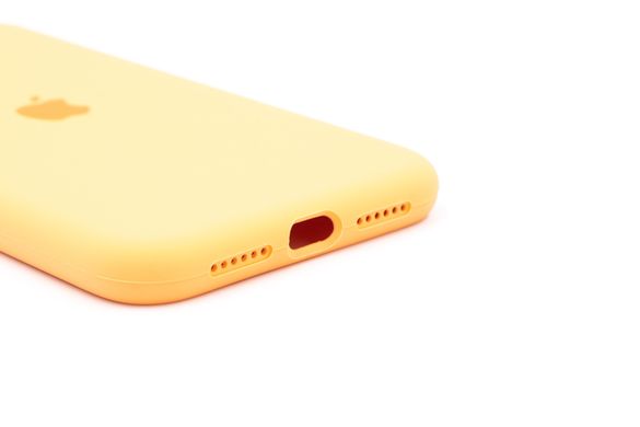 Силіконовий чохол Full Cover для iPhone 11 papaya Full Camera