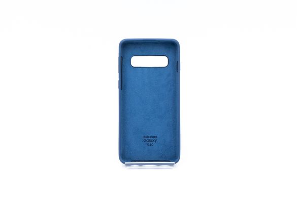 Силіконовий чохол Full Cover для Samsung S10 navy blue