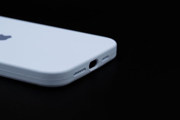 Силіконовий чохол Full Cover для iPhone 13 Pro Max lilac blue Full Camera