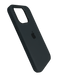 Силиконовый чехол with MagSafe для iPhone 15 Pro Max black 1:1 Smart animation