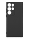 Силіконовий чохол Full Cover для Samsung S23 Ultra black Full Camera без logo