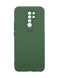 Силіконовий чохол Full Soft для Xiaomi Redmi 9 dark green Full camera