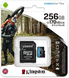 Карта памяти Kingston microSDXC 256 Gb Canvas Go Plus A2 U3+SD