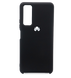 Силиконовый чехол Full Cover для Huawei P Smart 2021 black