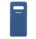 Силіконовий чохол Full Cover для Samsung S10 navy blue