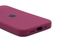 Силіконовий чохол Full Cover для iPhone 13 mini marsala