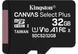 Карта памяти microSDHC Kingston Canvas Select Plus 100R A1 32GB UHS-I Class 10 без адаптера
