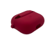 Чохол for AirPods 3 силіконовий rose red з мікрофіброю