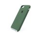 Силіконовий чохол Full Cover для iPhone 7/8 dark green