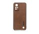 Чохол WAVE Leather для Xiaomi Redmi Note 12S dark brown Full Camera