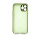 Силіконовий чохол Full Cover для iPhone 11 Pro olive green Fulll Camera