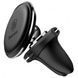Автодержатель Baseus Magnetic Air Vent Car Mount With Cable Clip black