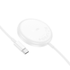 Бездротовий зарядний пристрiй HOCO CW50 Fast 3in1 magnetic 15W (for iWatch) white
