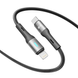 Кабель YOKI LED YK-LE17 Type-C to Lightning 30W 2m black