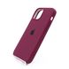 Силіконовий чохол Full Cover для iPhone 13 mini marsala