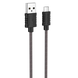 USB кабель Borofone BX52 Airy USB to Micro 2.4A 1m black