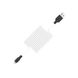 USB кабель Hoco X21 Silicone Type-C 3A 1m black/white