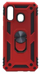 Чехол Serge Ring for Magnet для Samsung A40 red противоударен с магнитным держателем