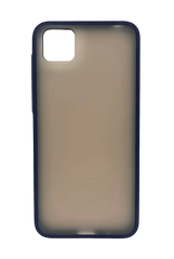 Чехол 2 в 1 Matte Color для Huawei Y5p/Honor 9S (TPU) blue/green