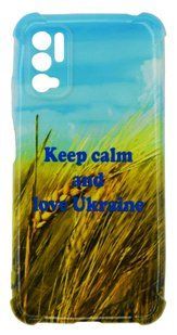 TPU чохол MyPrint для Xiaomi Redmi Note 10 5G/PocoM3 Pro Keep calm, Getman Ease clear Full Camera