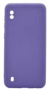 Силіконовий чохол Full Cover для Samsung A10/M10 lilac Full Camera без logo