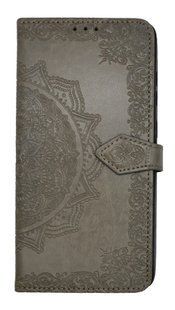 Чохол книжка шкіра Art case для Samsung A72 4G/A72 5G з візитницею gray