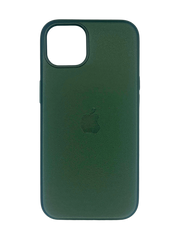 Чохол Leather with Magsafe для iPhone 13 Pro sequoia green with animation