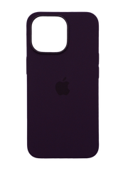 Силиконовый чехол with MagSafe для iPhone 14 Pro Max elderberry