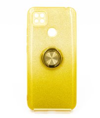 Силиконовый чехол SP Shine для Xiaomi Redmi 9C yellow ring for magnet