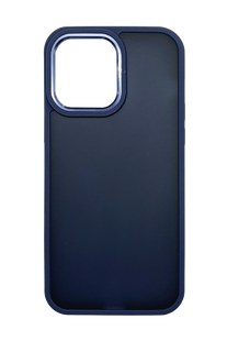 Чохол Guard Matte+metal для iPhone 14 Pro Max dark blue