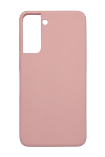 Силиконовый чехол Full Cover для Samsung S21 pink без logo