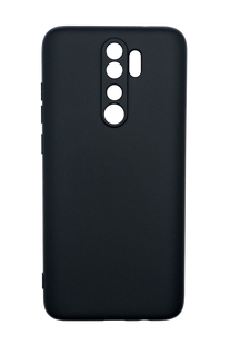 Силіконовий чохол Full Soft для Xiaomi Redmi Note 8 Pro black Full Camera