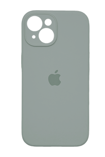 Силіконовий чохол Full Cover для iPhone 14 ash Full Camera