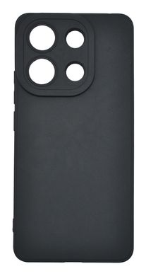 Силиконовый чехол SMTT для Xiaomi Redmi Note 13 4G black Full Camera